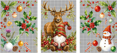 16oz Christmas-S 1458